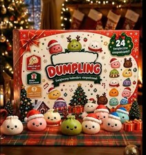 PRESALE Mystery Dumpling Advent Calendar 2026, 24 Days Christmas Countdown Blind