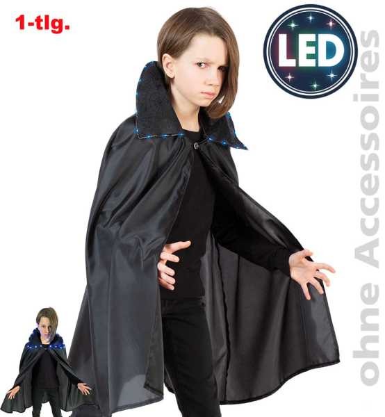 Halloween KostüM Cape Umhang Led 152 - 164-image