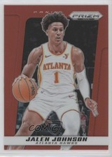 2024-25 Panini Prizm Deca Red Prizm /199 Jalen Johnson #96 1pe9