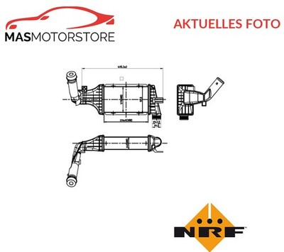 LADELUFTKÜHLER KÜHLER LADELUFT NRF 30427 A FÜR VAUXHALL ASTRA IV,ASTRA IV CC