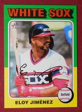 2024 Topps Heritage #165 Eloy Jimenez Chicago White Sox