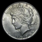 1925-S Peace Dollar Silver  ---- Unc Coin ---- #PP393