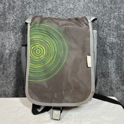 Xbox 360 Grey Backpack Travel Case Laptop Bag Used Flaws