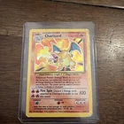 Pokemon Base Set Charizard Rare Holographic 1999 4/102 HTF Authentic