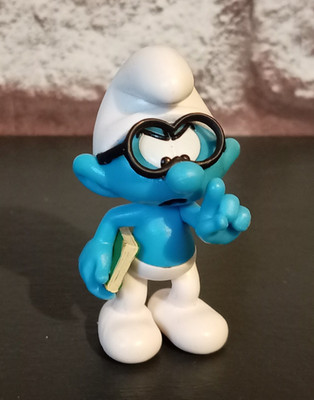 Schlümpfe - 2,5'' Schlumpf Figuren - Die lila Kuh Adventskalender Figuren
