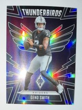 Panini 2025 Phoenix Thunderbirds Geno Smith #26 Las Vegas Raiders Football