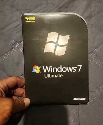 Microsoft Windows 7 Ultimate 32 64 Bit DVD English US With Key