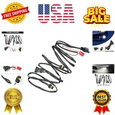 12v Universal Fog Light Wiring Haeness Kit 12v 40a Power Relay For Most Vehicles