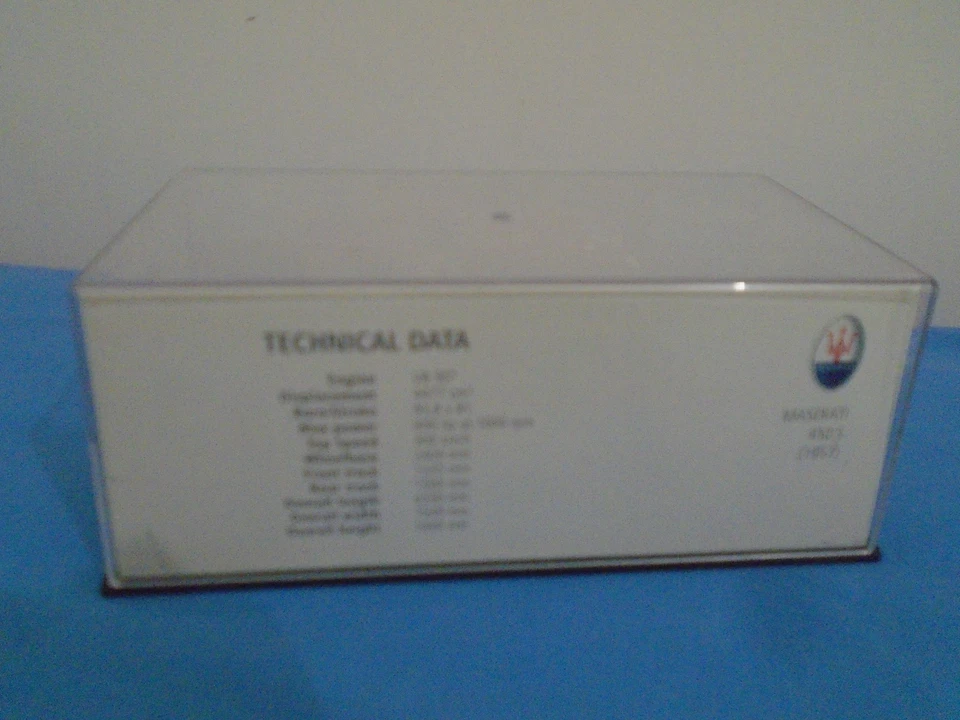 Maserati 450s  Zagato 24h du mans 1957  Moss Schell  1/43 no Ghibli Merak Espada - Immagine 3 di 4