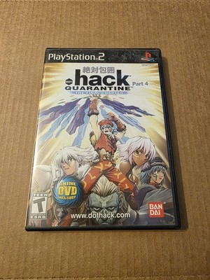 .hack Quarantine Part 4 (PlayStation 2, 2004) - CIB includes bonus DVD Tested