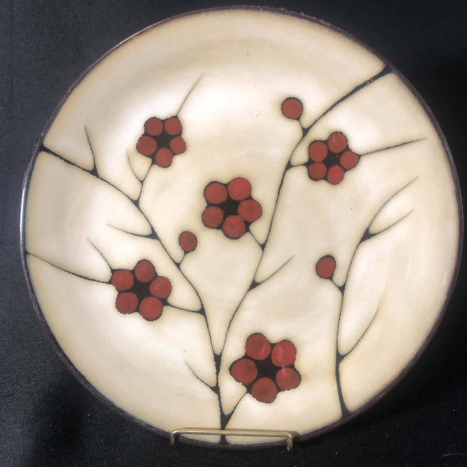 Pfaltzgraff Aster Dinner Plate(S) Red Flowers 11”