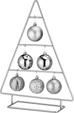 16 Inch Ornament Display Stand Metal Xmas Decorative Tabletop Ornament Christmas