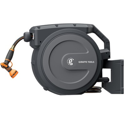 Retractable Garden Hose Reel 1/2 Inch x 100 ft, Super Heavy Duty, Any Length ...