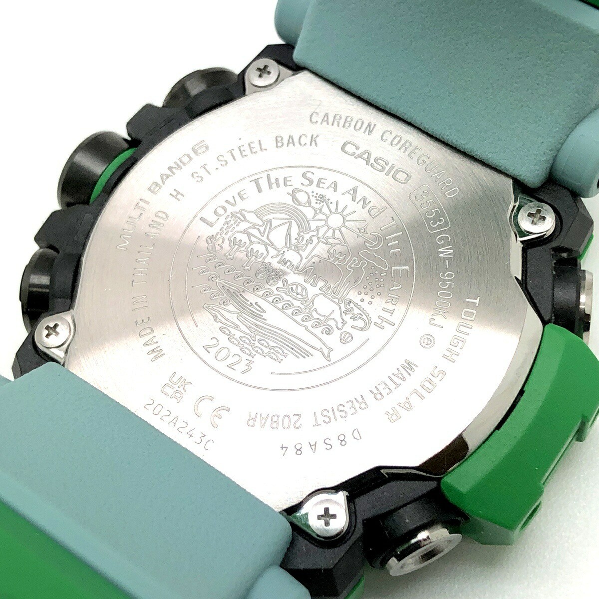 新品未開封　G-SHOCK　EARTHWATCH　GW-9500KJ-3JR Casio G-Shock Mudman GW-9500KJ-3JR Master of G EARTHWATCH