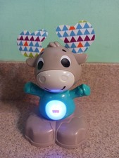Fisher Price Linkimals Musical Moose / 7" inch / 2018 / Tested  Works