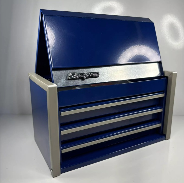 Snap-on Tools NEW MIDNIGHT BLUE Desktop Micro Top Chest KMC923APOL Die Cast