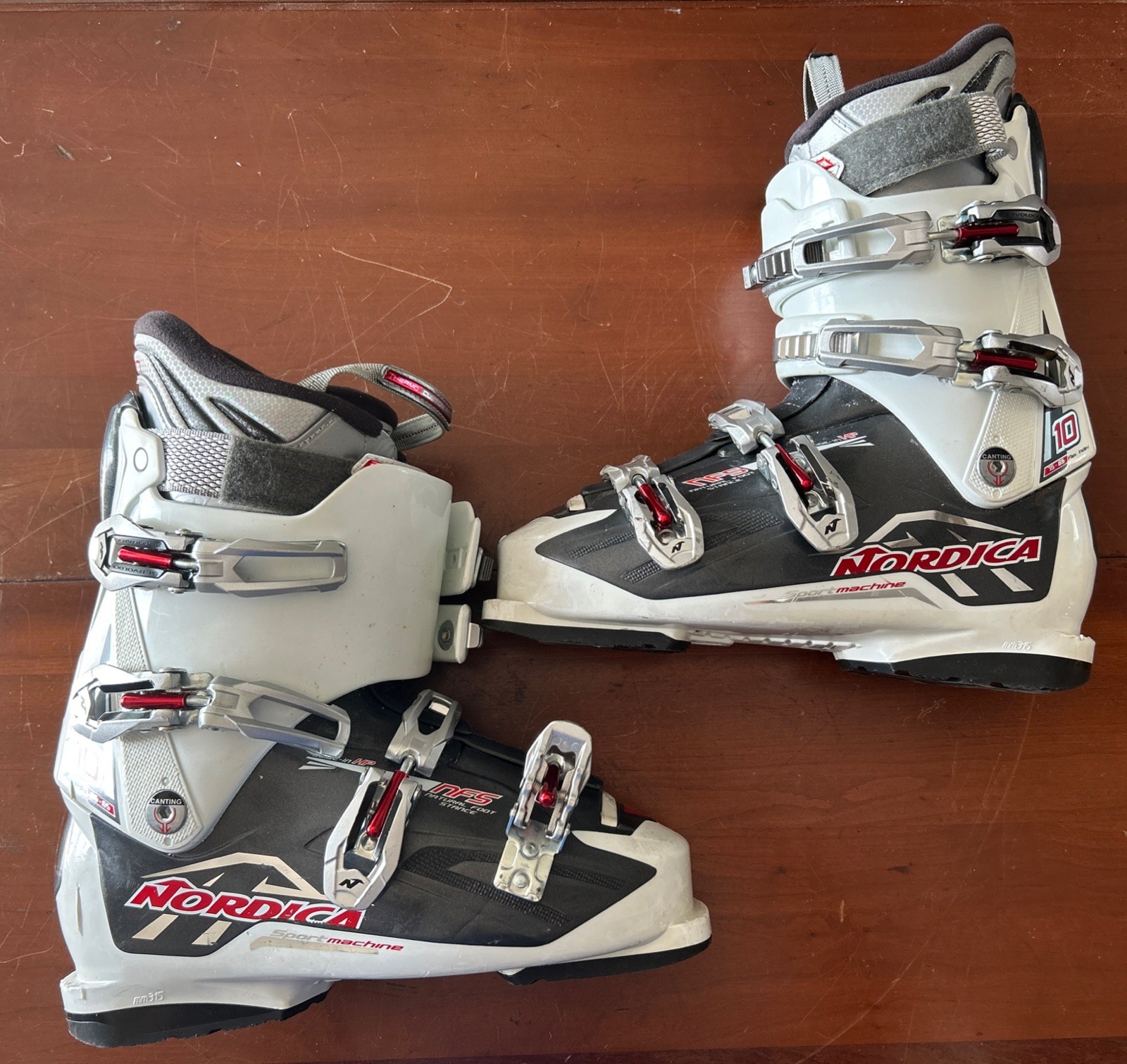 SALOMON Scarponi da sci Nordica Sport Machine 10 misura uomo 27 27 5 315 mm Flex 75 65 Canting