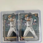 Bowman 1st Konnor Griffin Pittsburgh Pirates MLB Trading Card Lot (2 Cards)