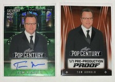2025 Tom Arnold LEAF Pop Century Saturday Night Live 1/1 AUTO plus Bonus 1/1 