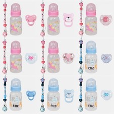 Magnetic Pacifier Feeding Bottle Pacifier Clip for Reborn Baby Doll Accessories
