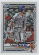 2021 Bowman Draft Chrome Refractor JT Schwartz #BDC-61 0nr3