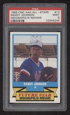 1988 CMC AAA All-Stars FUTURE Indianapolis Indians #13 Randy Johnson XRC! PSA 9