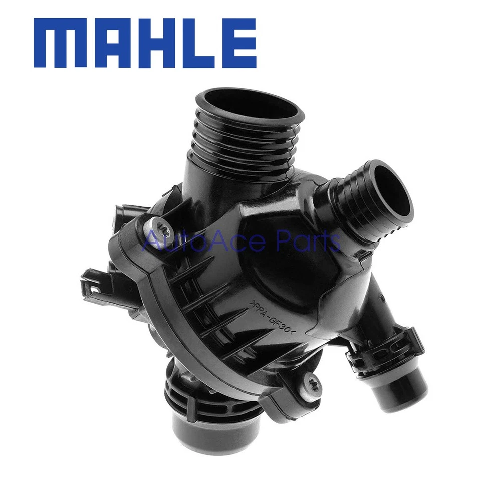 11537536655 Mahle Thermostat Housing OEM for BMW 128i 135i 325i 330i 335i X3 Z4 Foto 2 de 4