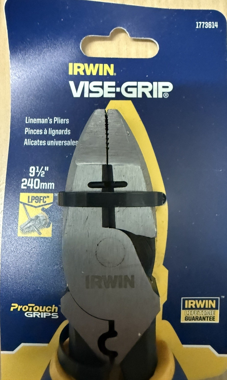  Irwin 1773614 9.5 in. Lineman's Pliers - Thumbnail 3