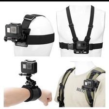 Zubehör Set für Gopro Hero 13/12/11/10/9/8/7/6/5/4/DJI Osmo Action Series/P