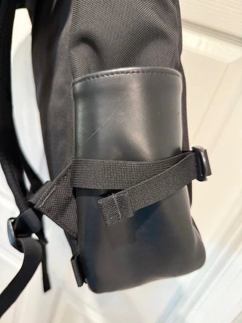 RARE! TOPO DESIGNS LIMITED EDITION BALLASTIC & LEATHER KLETTERSACK BACK PACK EUC - Image 4 of 4