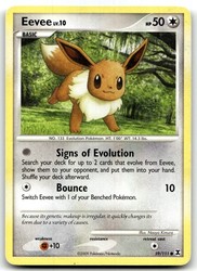 Eevee 59/111 Rising Rivals Common Pokemon Card