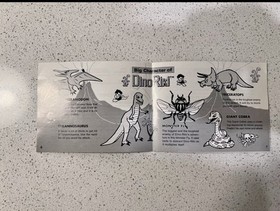 Nintendo NES Instruction Manual Adventures of Dino Riki