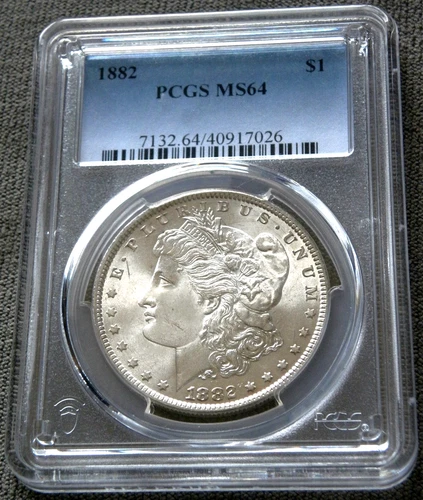 1882 Morgan Silver Dollar ~ PCGS MS 64 ~ A Real Beauty
