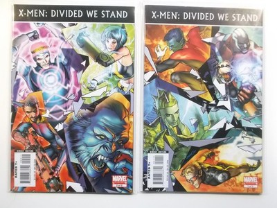 X-Men: Divided We Stand Heft 1 + 2 komplett US Marvel 2008 Zustand 1