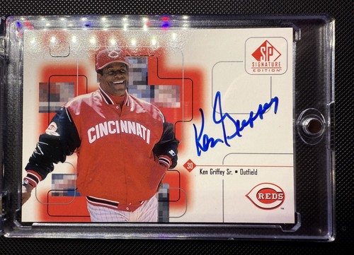 Ken Griffey Sr. #SR 1999 SP Signature Autographs card