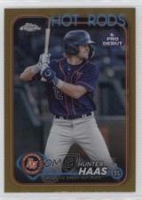 2024 Topps Pro Debut Chrome Gold Refractor 47/50 Hunter Haas #PDC-157 v9t