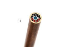 6"CUSTOM MOSAIC PIN 8.02 MM BRASS KNIFE MAKING HANDLE SCALES GRIPS KNIFE AH-.11