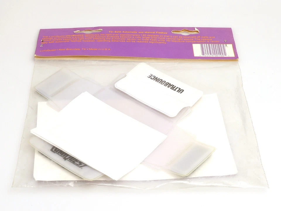 Lumiquest Ultrabounce LQ-001D Bouncer für Aufsteckblitzgeräte nutzbar - Bild 2 von 2