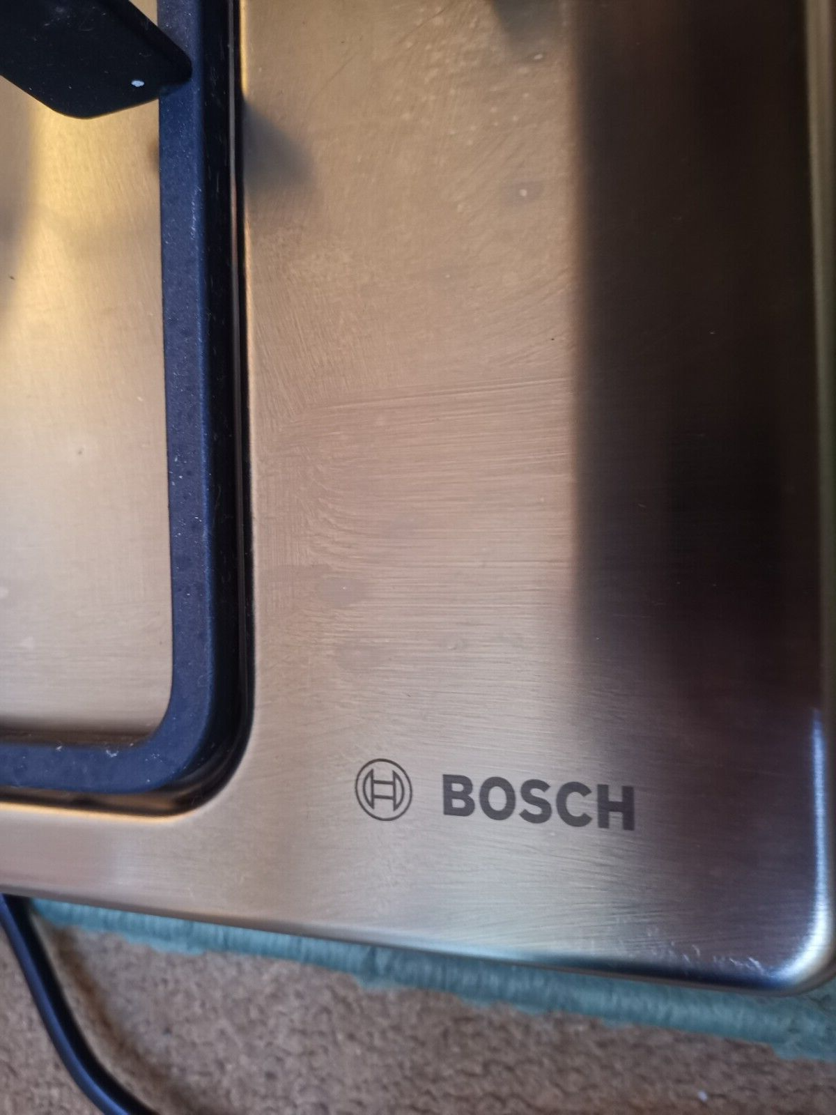 BOSCH Gas Hob 60cm 4 burners PBP6B5B60 Stainless Steel Cast Iron Pan
