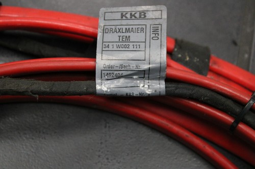 Batteriekabel 1492404 BMW 7er F01 F02 750i Kabel plus Pluskabel 14924 - Picture 5 of 7