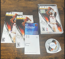 NBA 06 (Sony PlayStation Portable PSP, 2006) with manual - CIB - Tested/Works