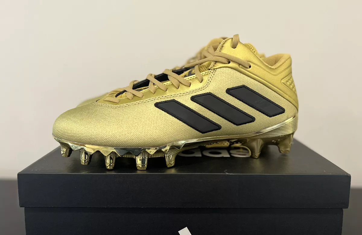 Gold bottom shop football cleats