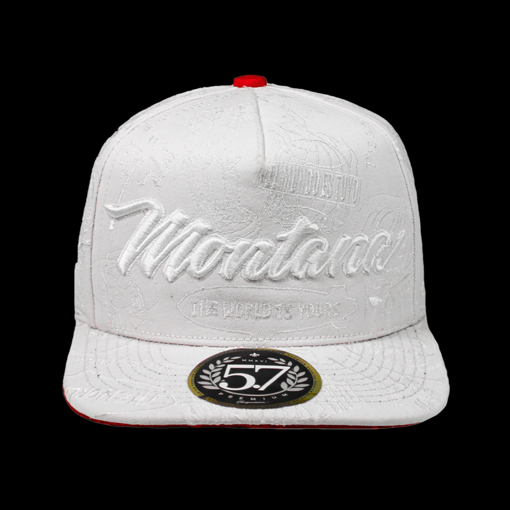 Tony Montana Flat Brim Hat - The World Is Yours - Scarface - 5.7