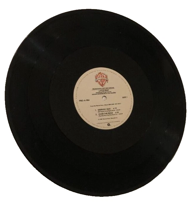 Little Feat Hoy-Hoy Pro-A-984 Warner Bros. Records DJ Promo Vintage '81 Vinyl LP - Image 4 of 4