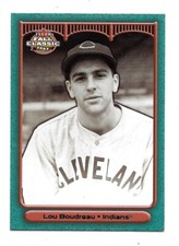 2003 Fleer Fall Classic Baseball Lou Boudreau Indians #19 NRMT