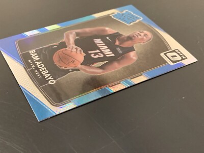 2017 Panini Donruss Bam Adebayo Optic Silver Holo Prizm #187