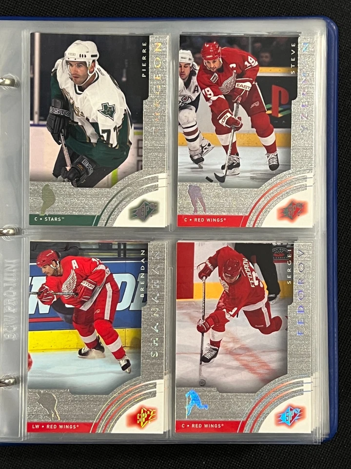2001-02 SPx Hockey Complete Base Set w/SP's (1-151) & Hockey Treasures Inserts - Image 4 of 4