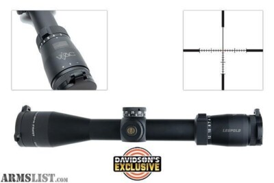 Leupold VX-6HD 2-12x42mm TRIMOA Reticle VTAC Engraving Black