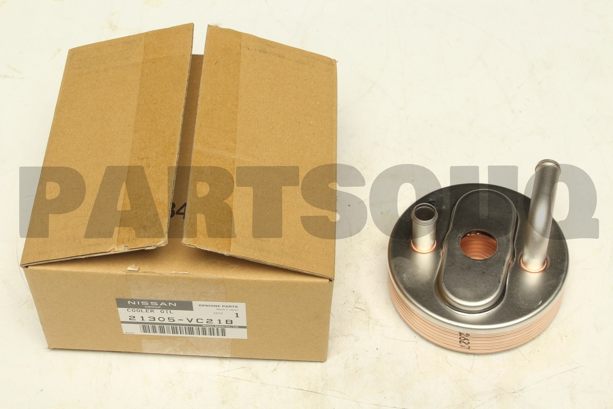 21305VC21B Genuine Nissan COOLER ASSY-OIL 21305-VC21B | eBay