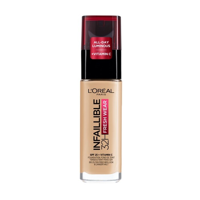 3600523640195 Тональный крем LOREAL Infaillible 32H Fresh Wear Foundation длительный срок службы 4890₽